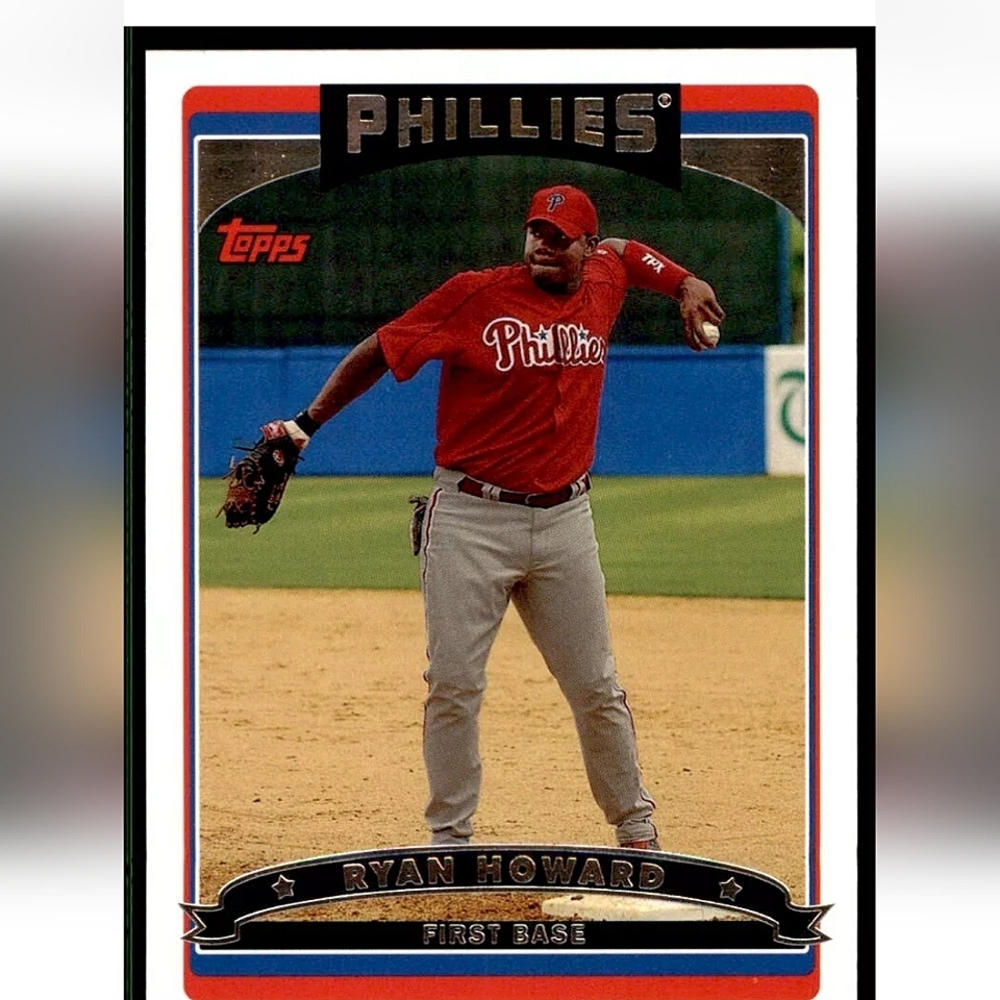 2006 TOPPS #398 RYAN HOWARD PHILADELPHIA PHILLIES
